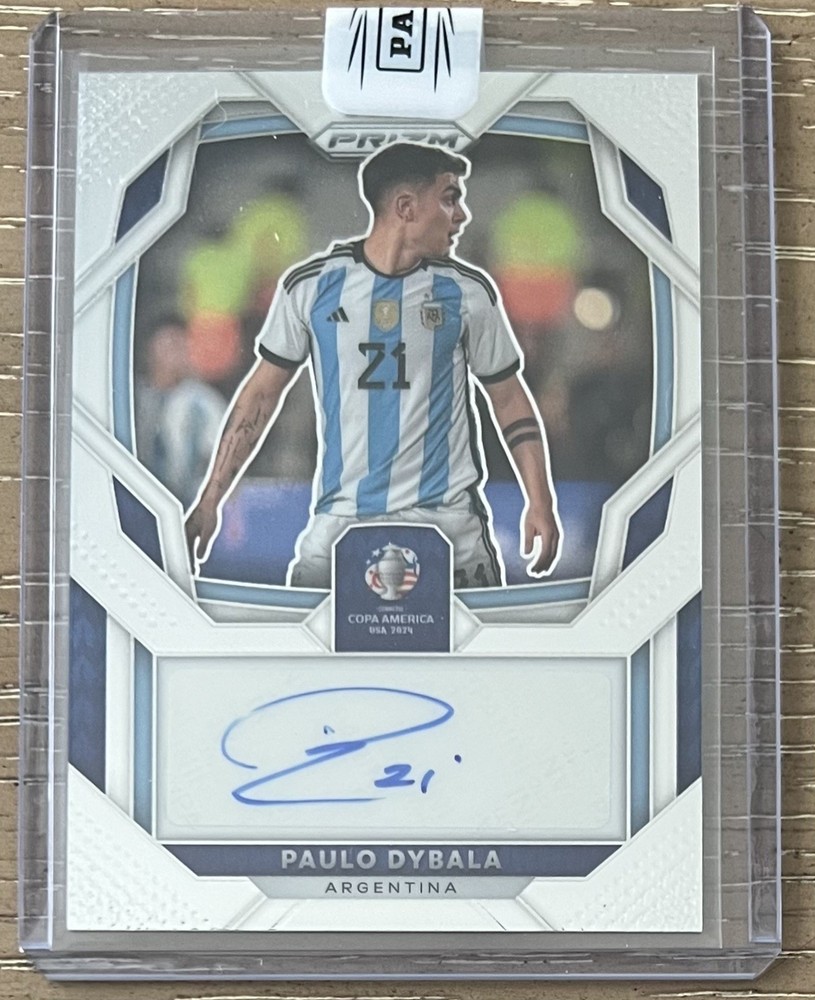 2024 Panini Prizm Copa America Paulo Dybala Auto Argentina