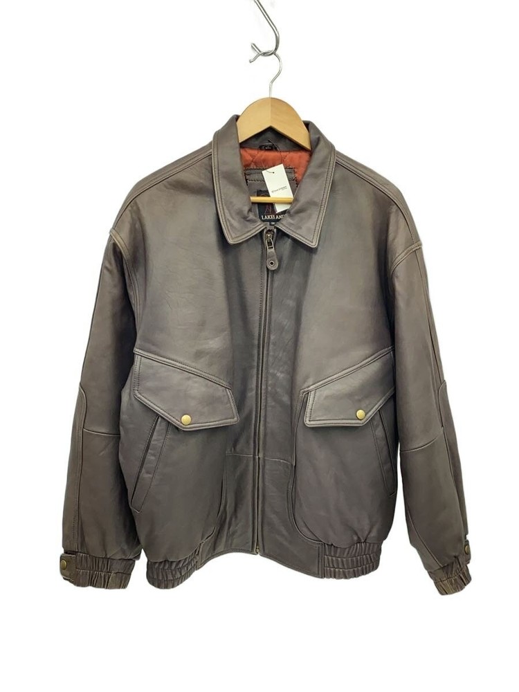 Lakeland/Leather Jacket Blouson/38/Leather/Brw 3499