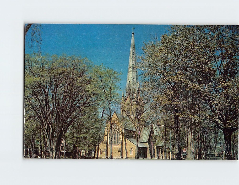 Postcard Christ Church Cathedral Fredericton NB Canada