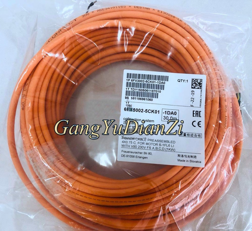 1PCS NEW FOR SIEMENS Servo encoder cable 6FX3002-5CK01-1DA0 30M