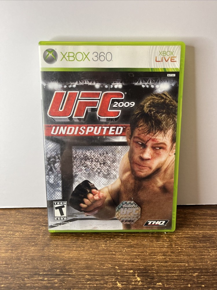 UFC 2009 Undisputed (Microsoft Xbox 360, 2009) CIB with Manual Complete