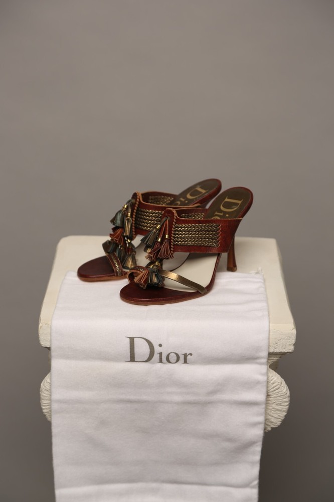 Rare Christian Dior Sandals New Limited Edition