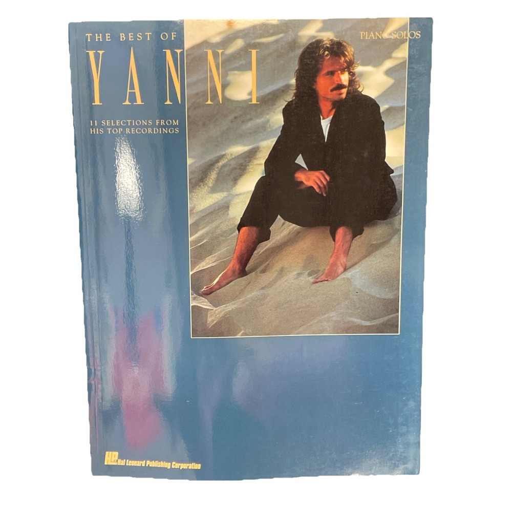 The Best of Yanni Piano Solos 11 Selections HLP Corporation Book