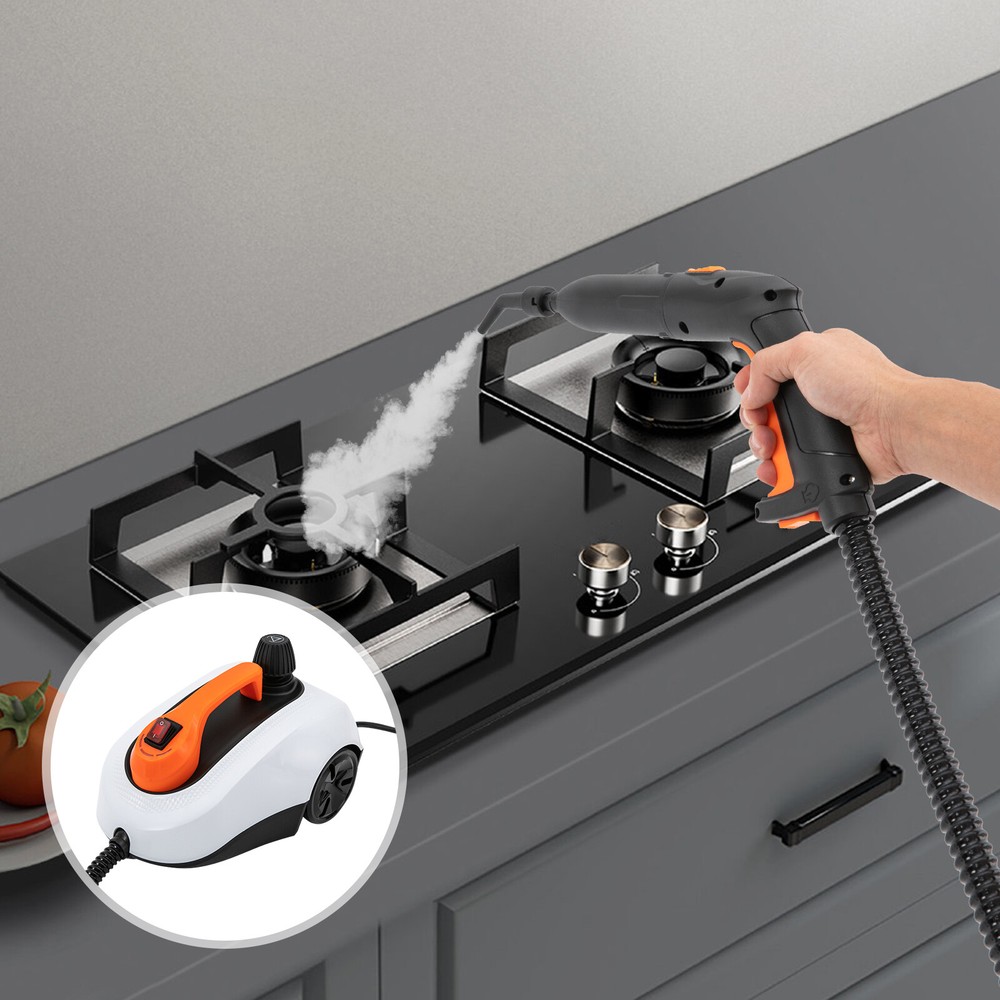 High Pressure Elec Home Steamer Cleaner Multipurpose Rolling Cleaning Machine