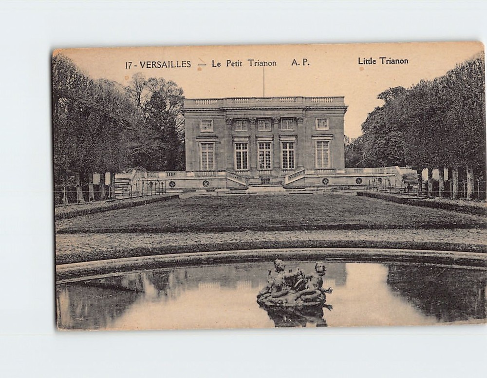 Postcard Little Trianon Versailles France