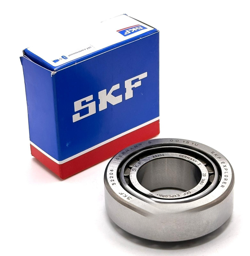 SKF 32206 30x62x21.25mm Tapered Roller Bearing for Heavy-Duty Loads