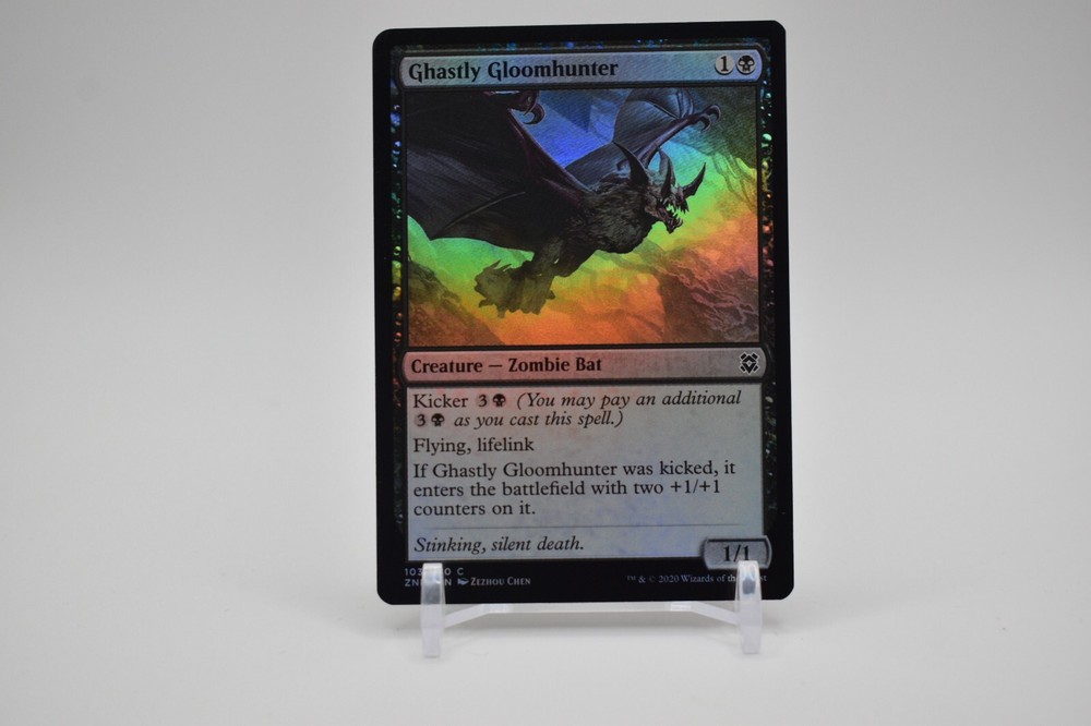 MTG NM Foil Ghastly Gloomhunter 103 Zendikar Rising