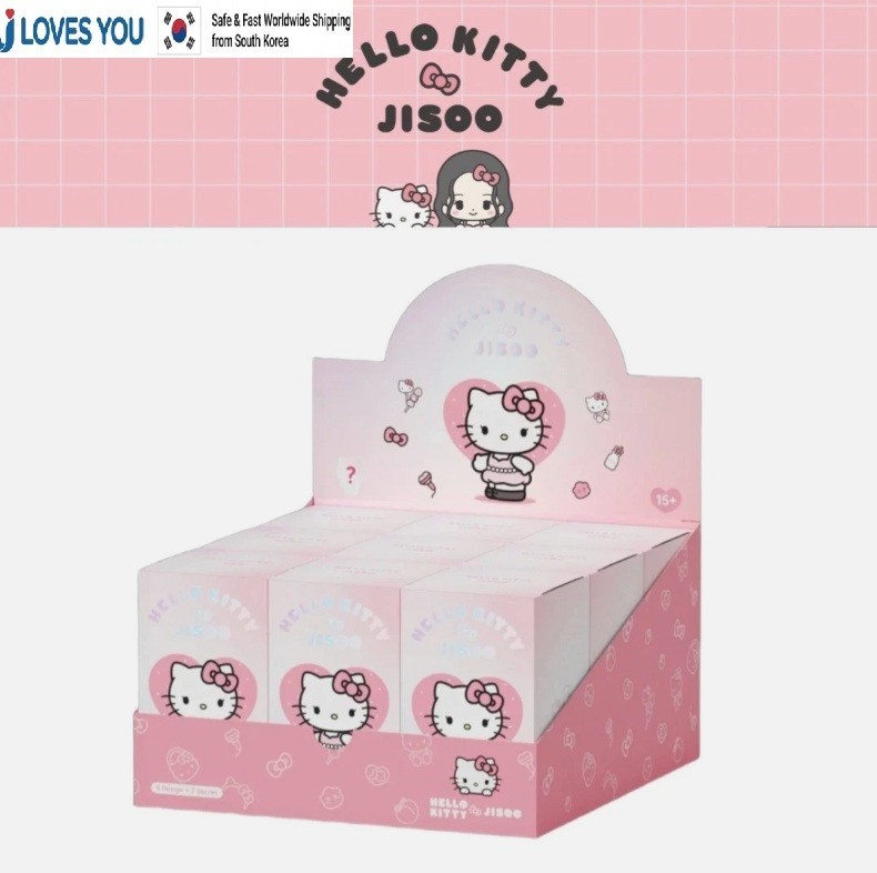 HELLO KITTY x JISOO Random Plush Keychain Set (Set of 9)