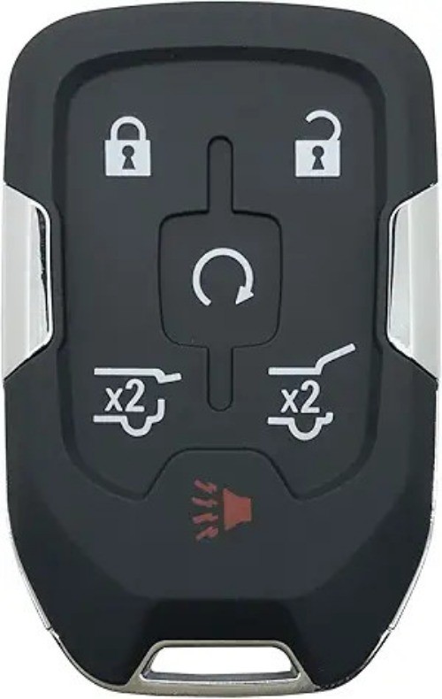 Replacement Key Fob Cover Case fit for Suburban Tahoe 2015 2016 2 Color: Black