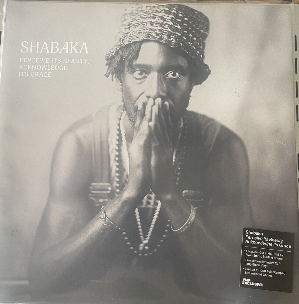 Shabaka : Perceive Its Beauty, Acknowledge Its Grace Vinyl Me Please Exc VMP 2LP