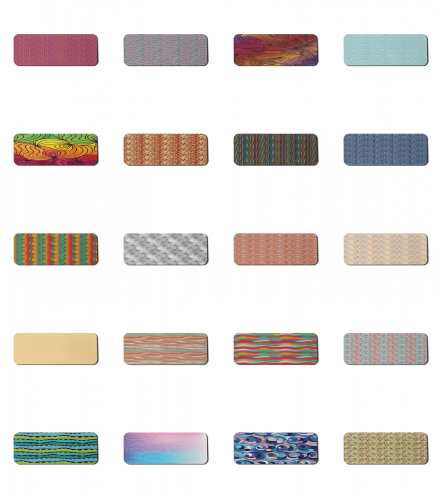 Ambesonne Grunge Abstract Rectangle Non-Slip Mousepad, 31
