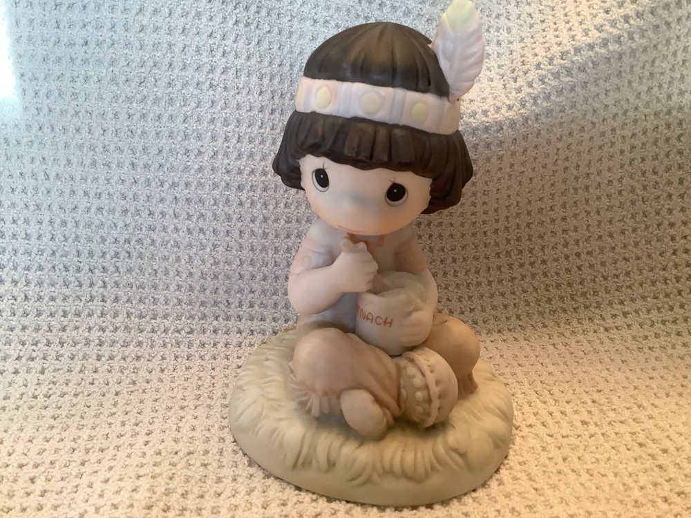 1991 Precious Moments “Lord Keep Me In Teepee Top Shape” PM-912 Figurine