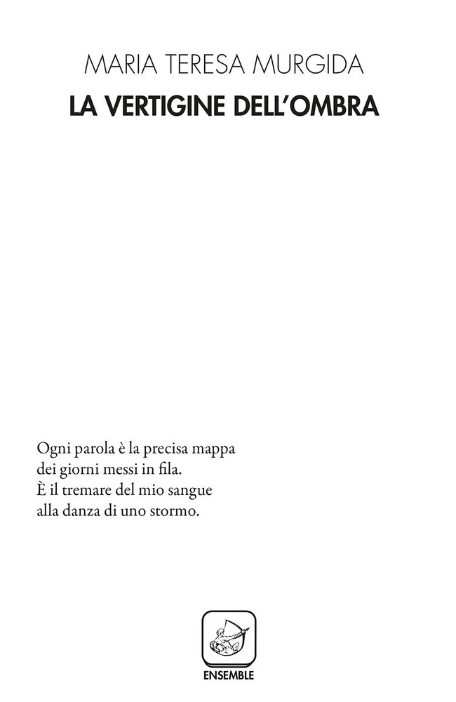 Maria Teresa Murgida La vertigine dell'ombra (Paperback)Another great item from Rarewaves USA | Free delivery!