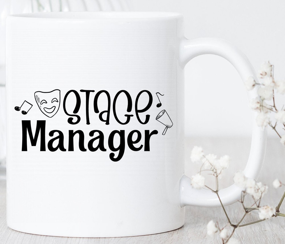 Stage Manager Mug Theater Mug Stage Crew Gift Drama School Mug Theater Crew