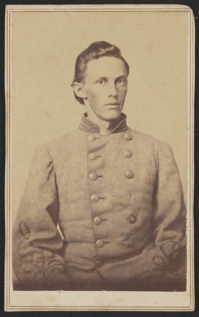 First Lieutenant William R. Felton of Co. H, 1st Alabama Infantry Regiment in u