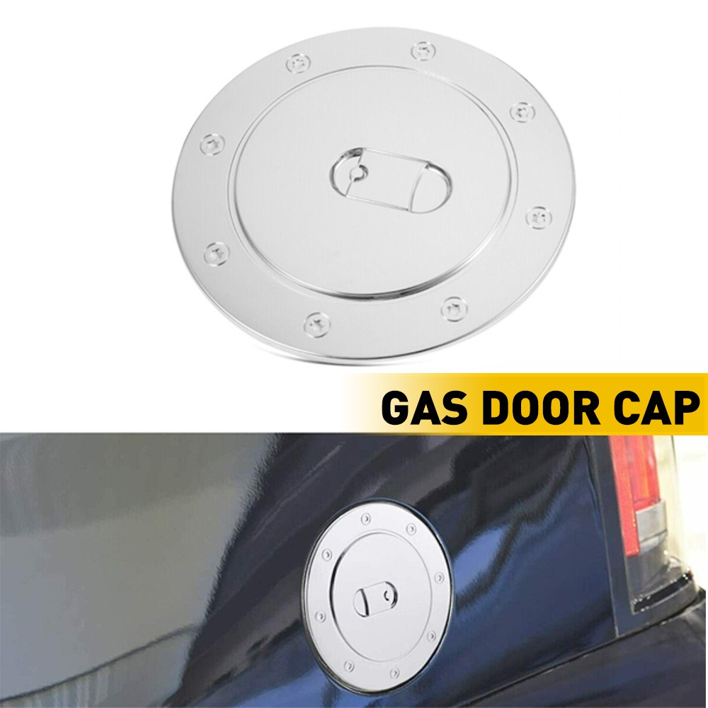 Car Door Cap Gas Tank Fuel Filler Lid Cover Fit 2007-13 Chevrolet Silverado 1500