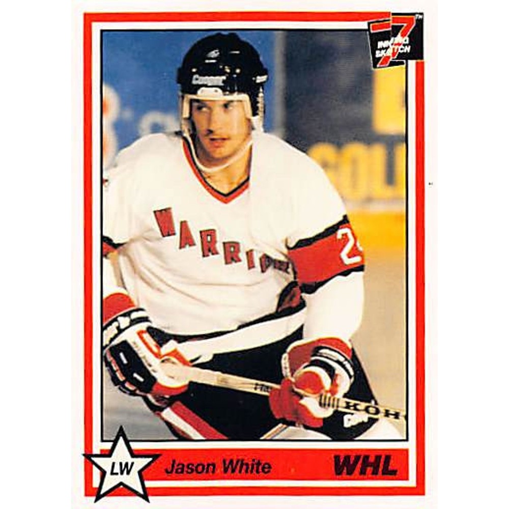 1990-91 7th Inning Sketch WHL #157 Jason White