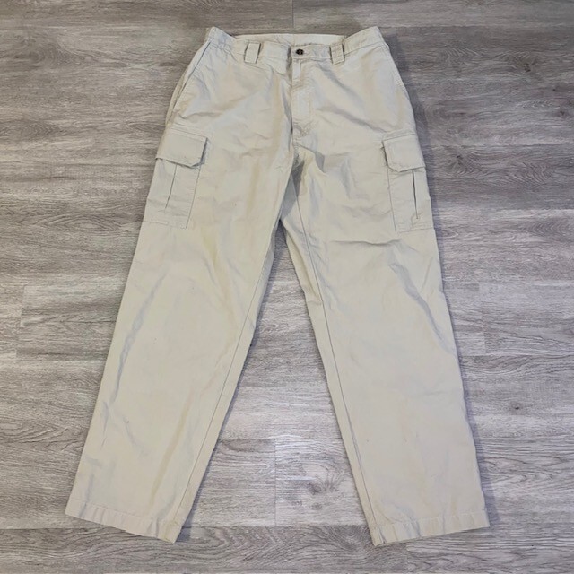 VTG LL Bean Pants Men's 34x30 Tropic Weight Cargo Hiking Outdoor Casual
