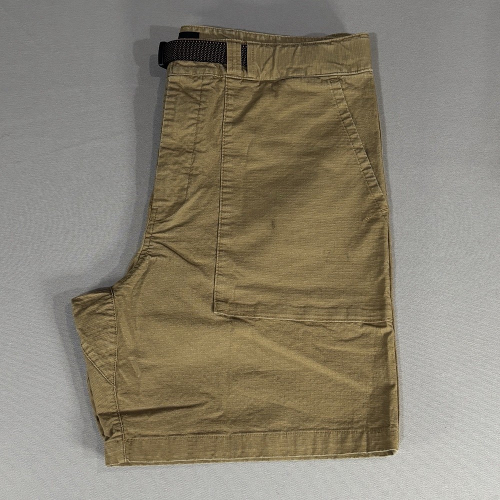 Nike SB Everett Cotton Skateboard Mens Beige Shorts Sz 34