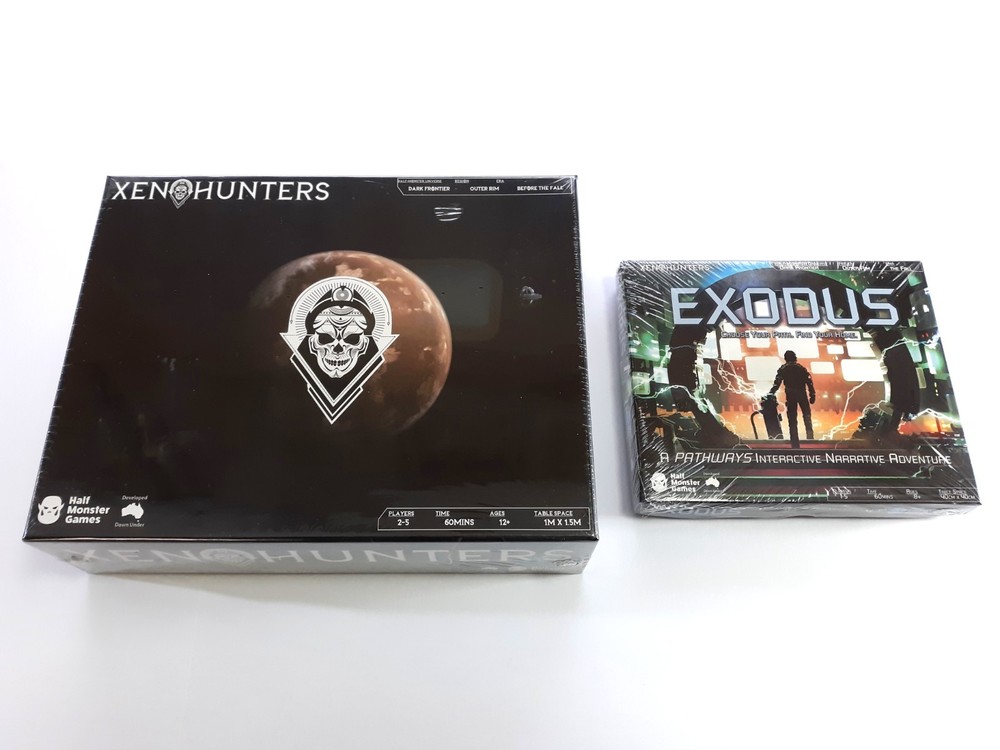 XENOHUNTERS Universe Bundle with EXODUS New SEALED Lot Half Monster Games 2021