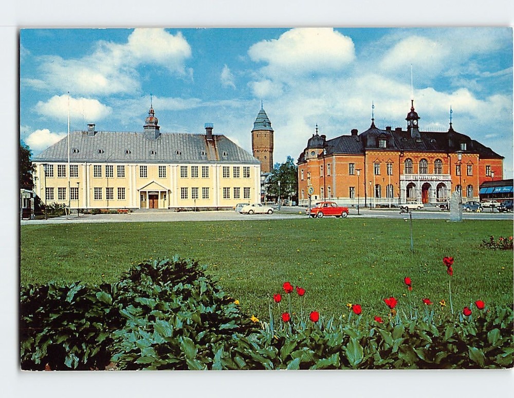 Postcard View in Haparanda Sweden