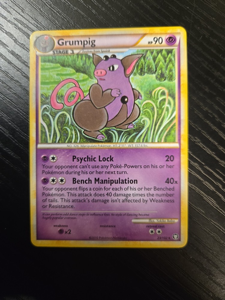 Grumpig 23/102 Triumphant Regular Lp
