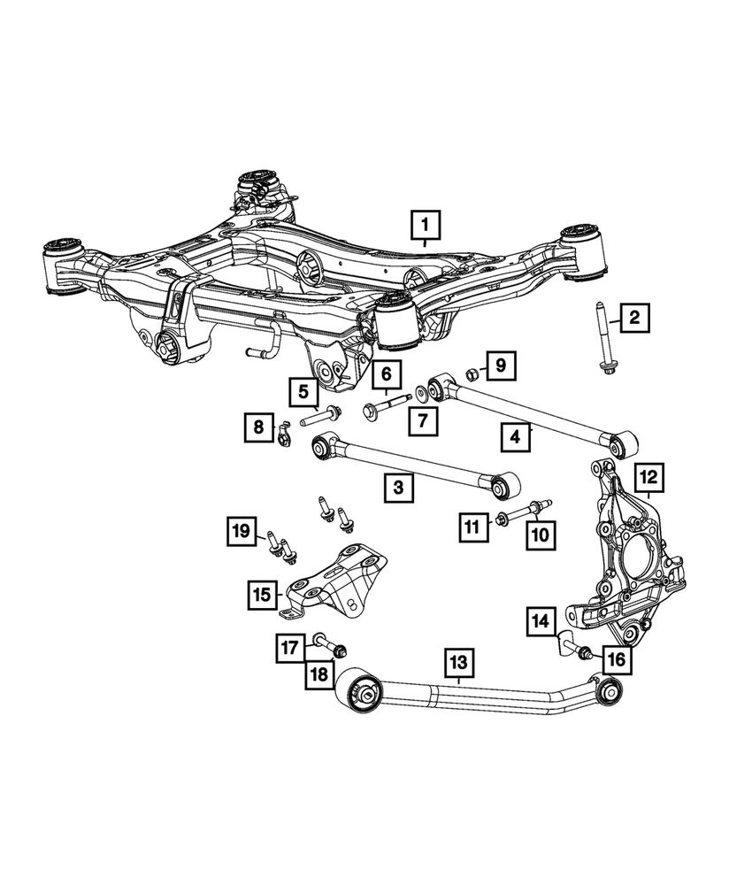 Genuine Mopar Suspension Bracket 68246682AA