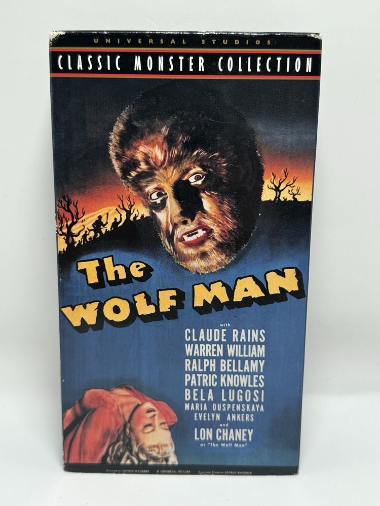 The Wolfman (1941, 1999) VHS