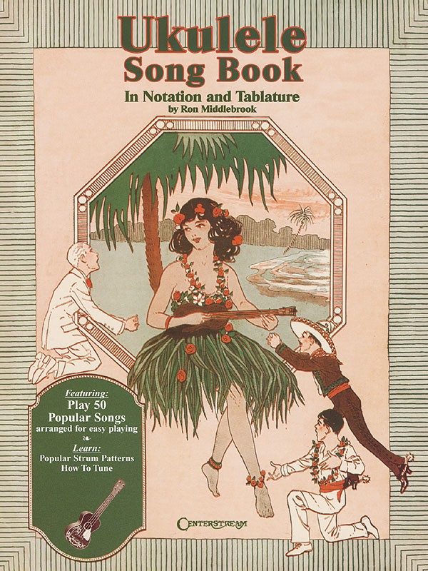 Ukulele Songbook 50 Songs Uke Notes & Tab Sheet Music Ron Middlebrook Book
