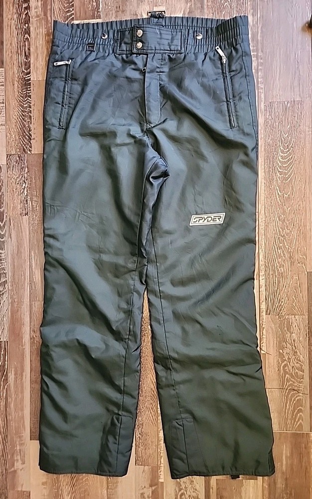 Spyder Mens Large Forest Green Thinsulate Ski Snowboard Insulated Waterproof