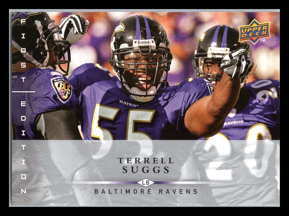 2008 Upper Deck First Edition #15 Terrell Suggs Baltimore Ravens