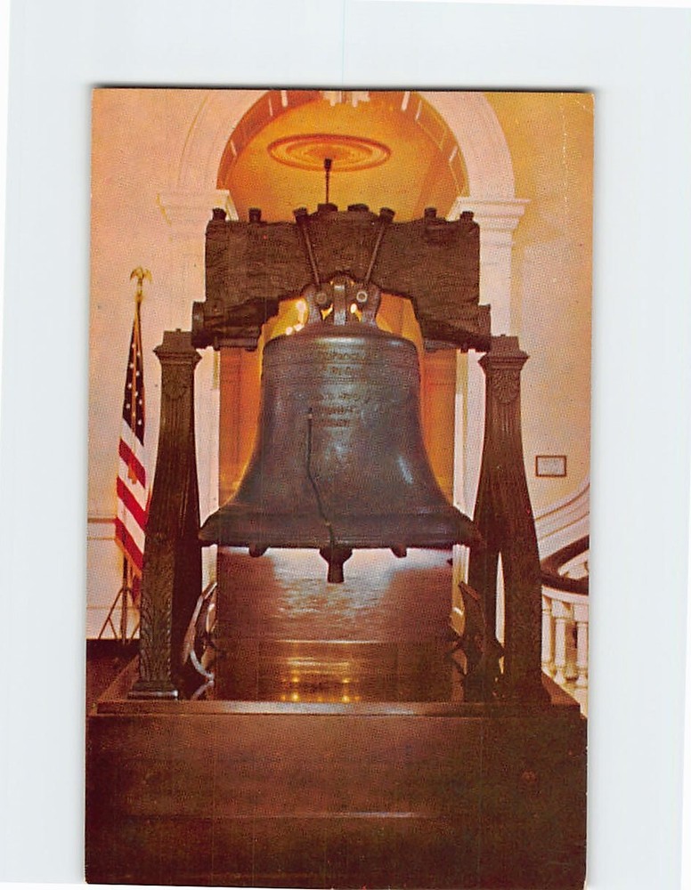 Postcard Liberty Bell Independence Hall Philadelphia Pennsylvania USA
