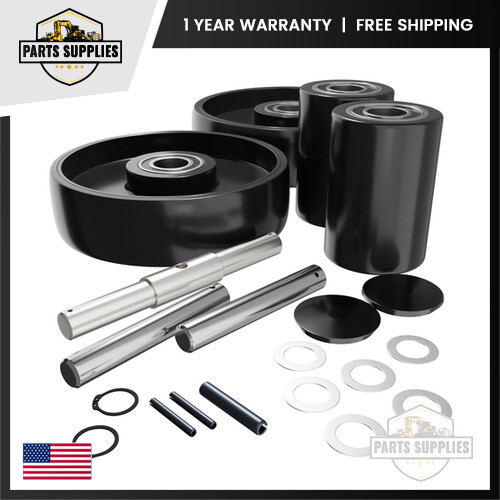 Hu-Lift HP25L Manual Pallet Jack Complete Wheel Replacement Kit
