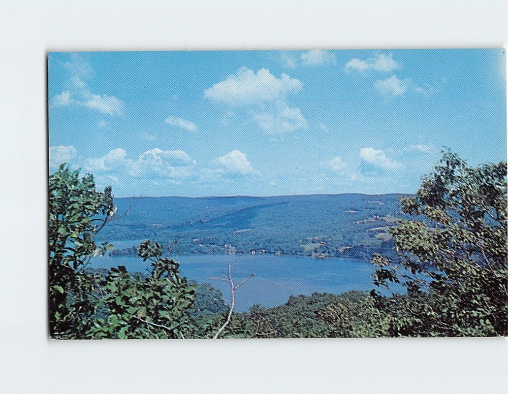 Postcard View of Lake Waramaug New Preston Connecticut USA
