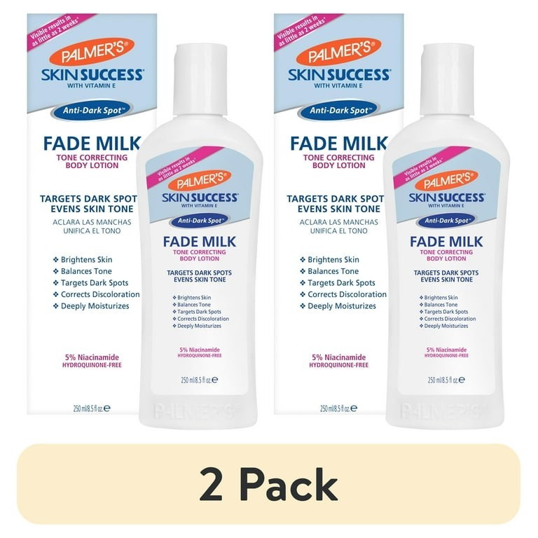 Skin Success Anti-Dark Spot Fade Milk Body Lotion, 8.5 Ounce(Pack Of 2)
