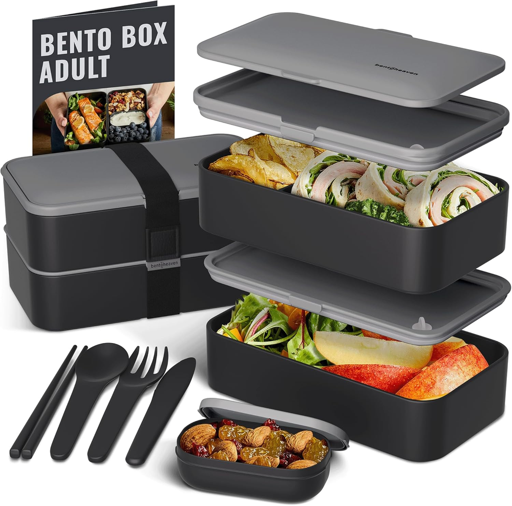 Premium Bento Lunch Box Set with Compartments for Adults - Uten Collection