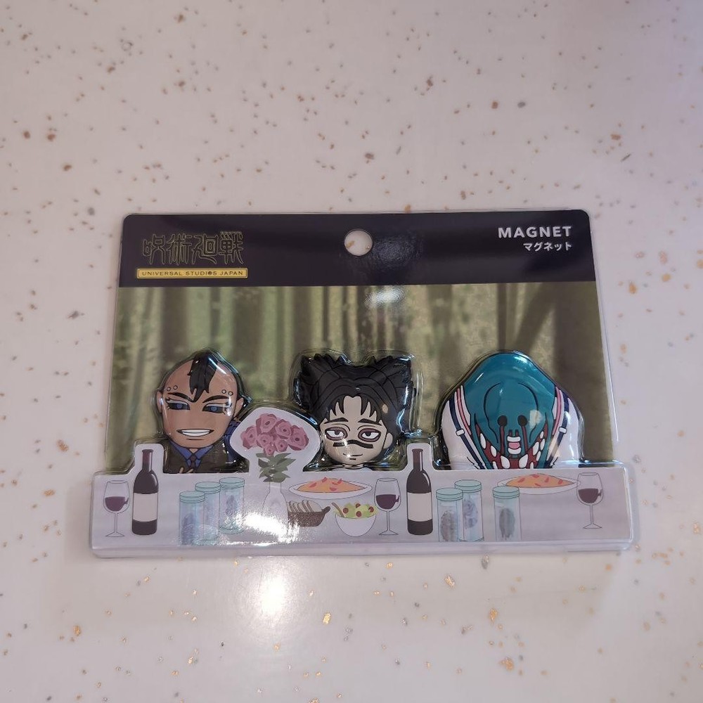 Jujutsu Kaisen USJ Choso Eso Kechizu Magnet Set 3pcs Universal Studios Japan