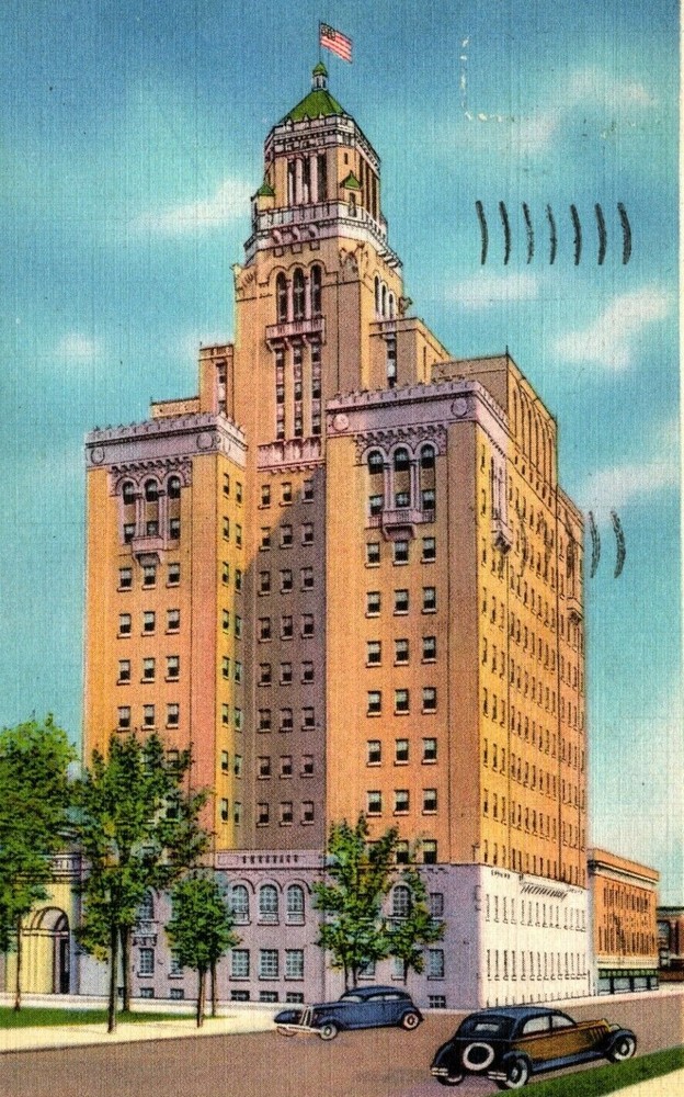 c1934 View Of The New Clinic Rochester Minnesota Vintage Postcard