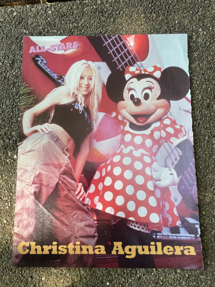 Christina Aguilera Minnie Mouse Teen Magazine Pinup
