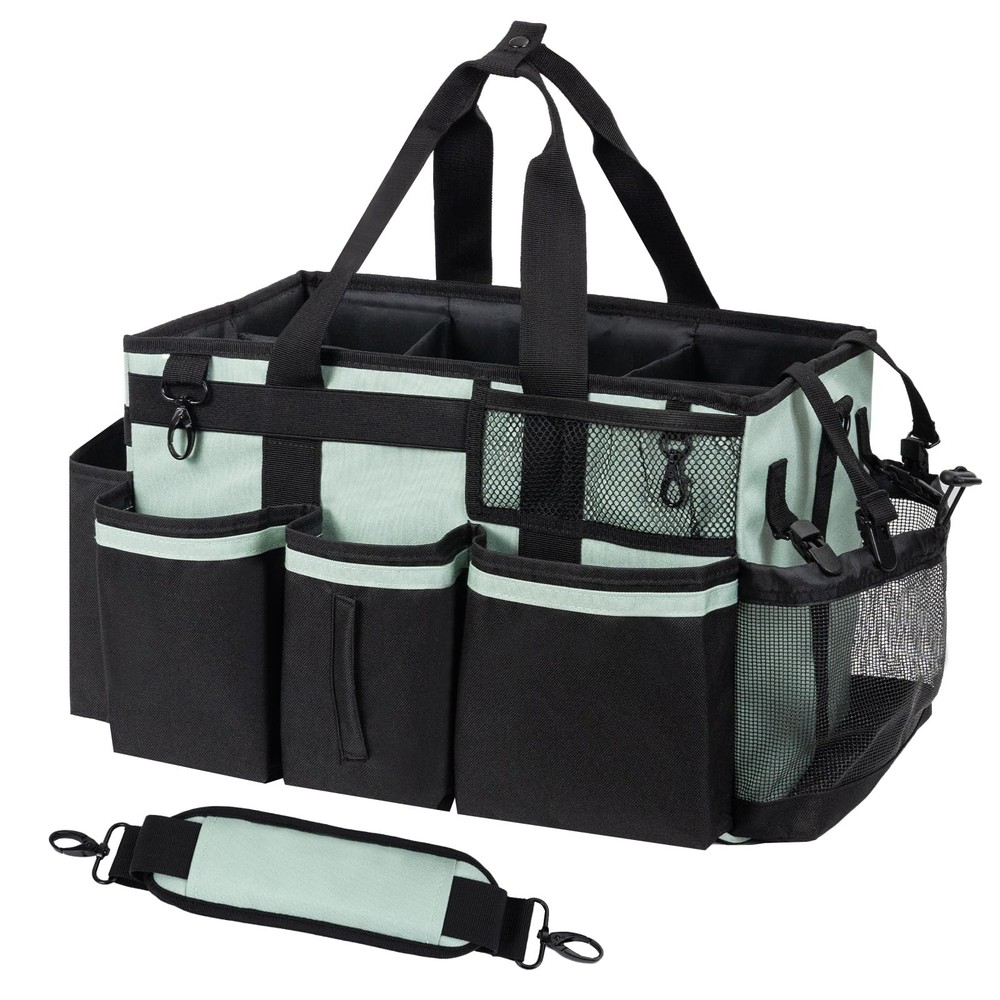 Wearable Cleaning Caddy, Cleaning Caddy Supplies Organizer with Handle & Shou...