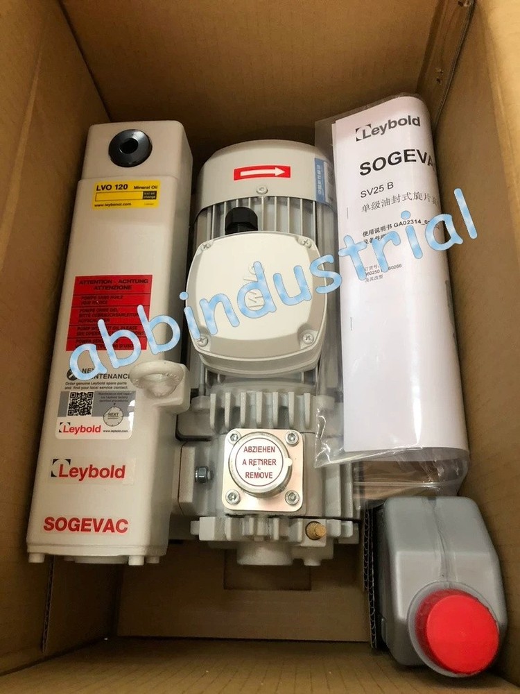 ONE NEW LEYBOLD SV25B 220V vacuum pump