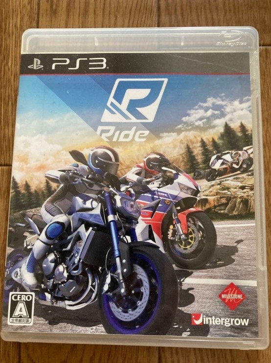 RIDE PS3 PlayStation3 Sony Used Tested Japanese ver with Case good condition