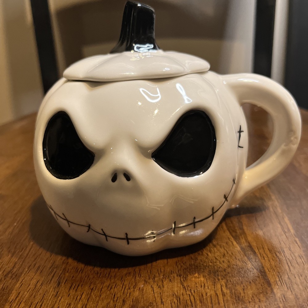 DISNEY Nightmare Before Christmas JACK SKELLINGTON Mug Cup.