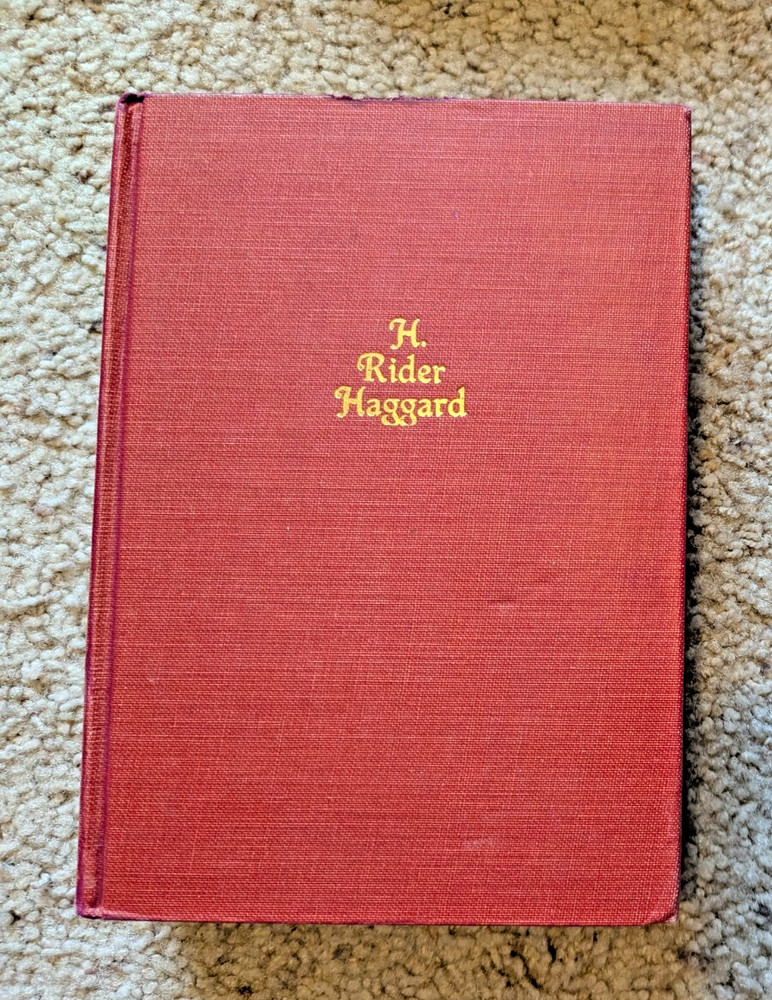 The Works of Haggard by H. Rider Haggard, 1928 vintage book