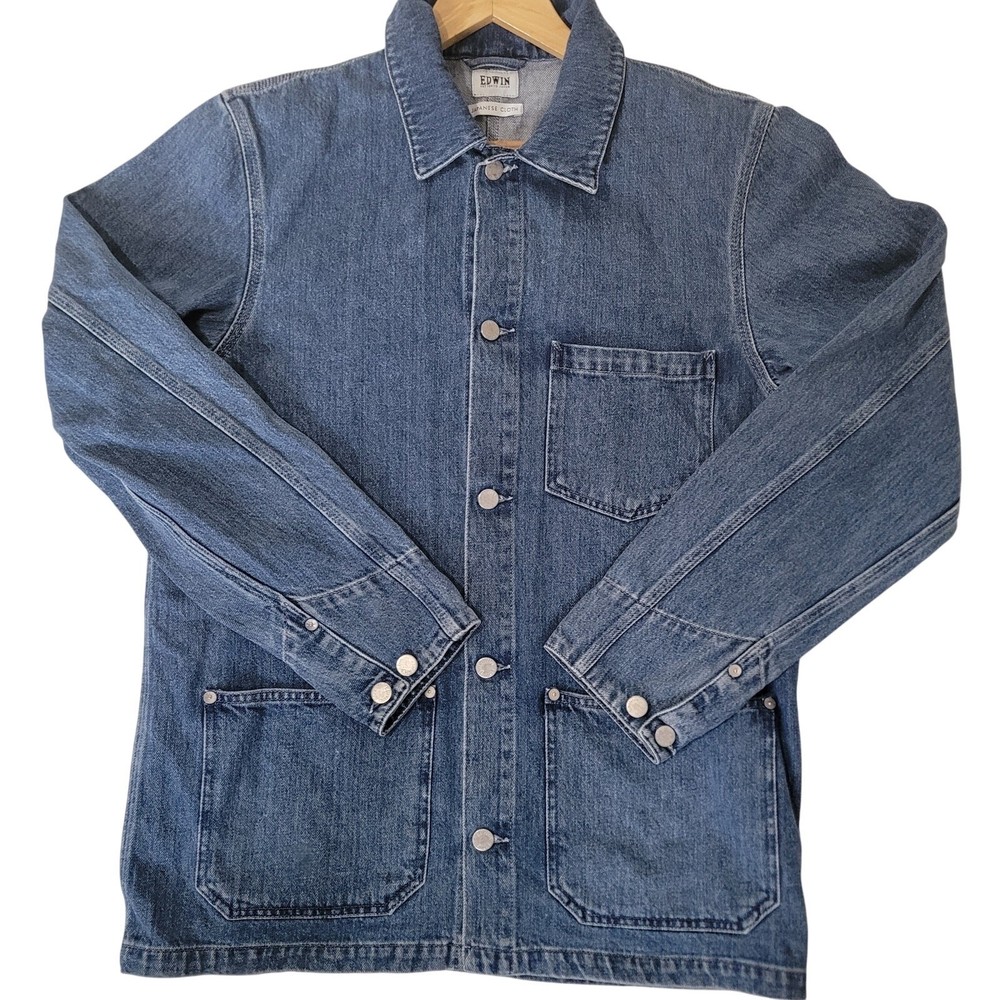 Edwin Japan Japanese Cloth Federal Denim Chore Jacket Medium