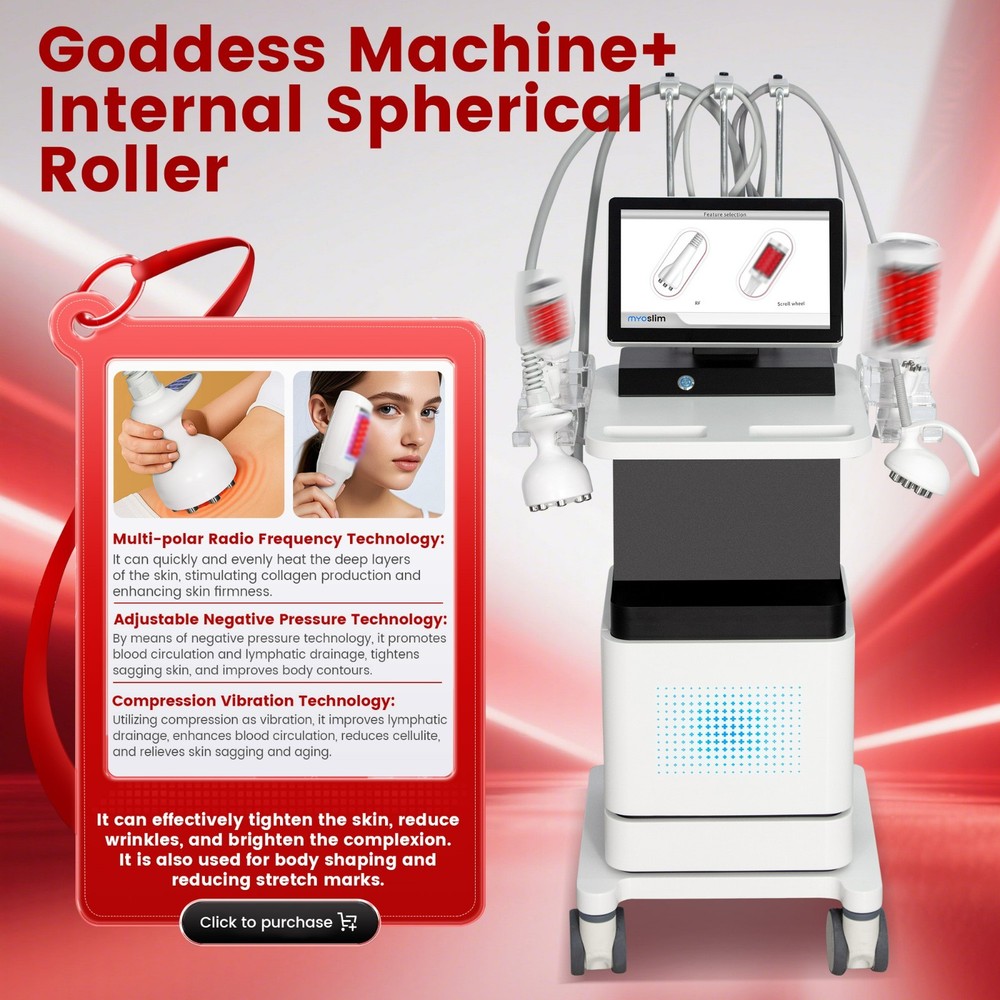 4D RF Skin Tightening Device – Body Sculpting & Wrinkle Reduction at Home