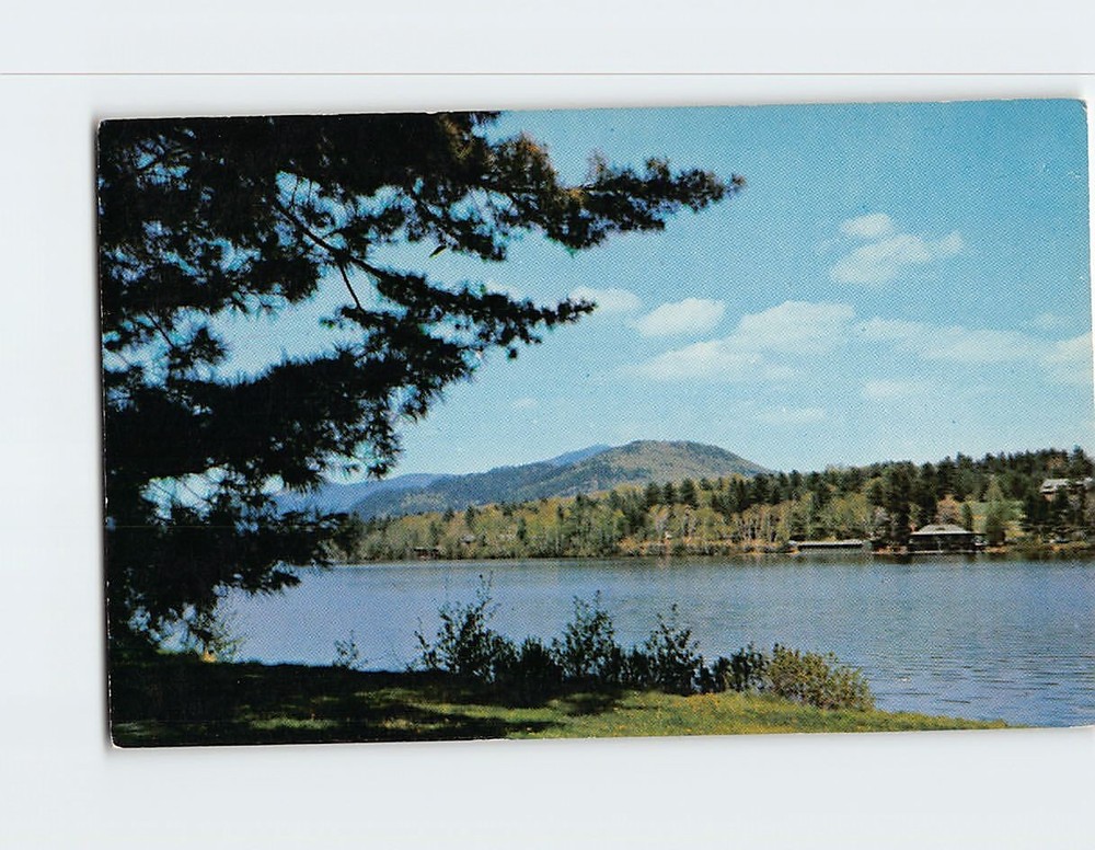Postcard Lake Placid New York USA