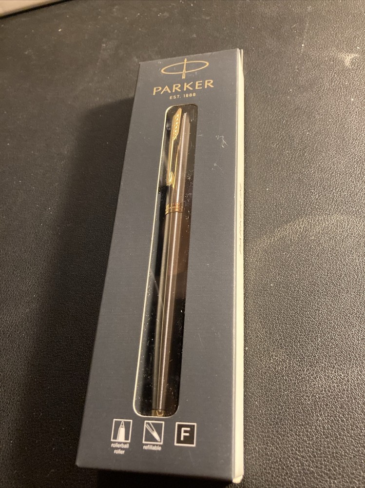 Parker rollerball refillable pen fine point black ink