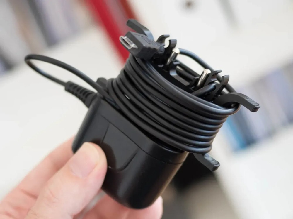 Europlug Cable Management Winder | Compact Cable Organizer for Europlug Cords