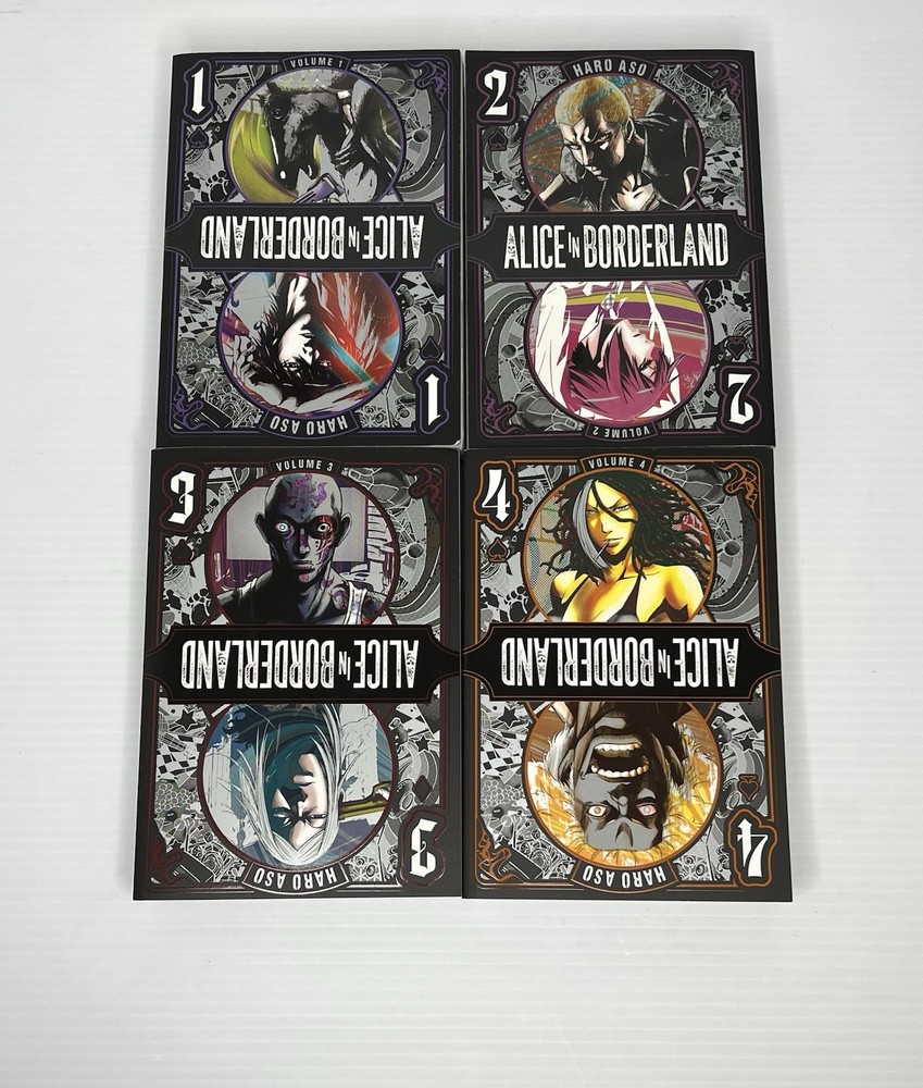 Alice In Borderland Volumes 1 - 4 Viz Media
